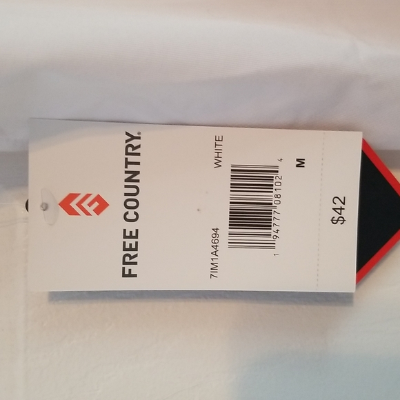 Free Country Shirts Microtech Mens Shirt Sz M White Poshmark